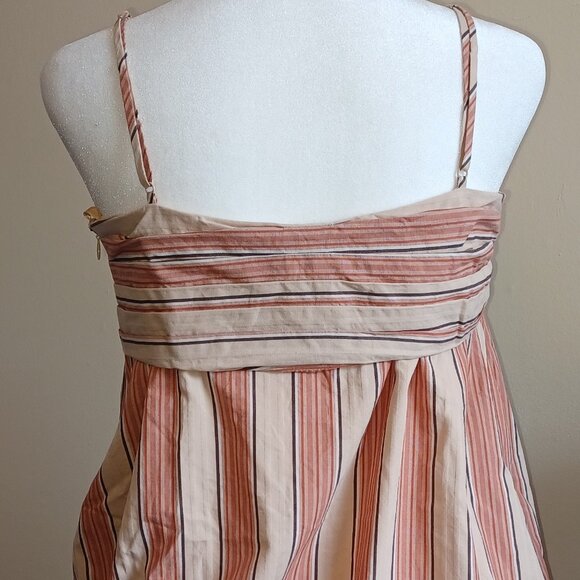 Tan BCBG MAXAZRIA Top w/ Spaghetti Straps Size S - Picture 6 of 9